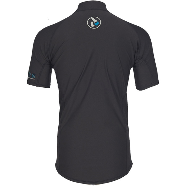 2026 Peak PS Thermal Short Sleeve Rash Vest 26TRSS - Black